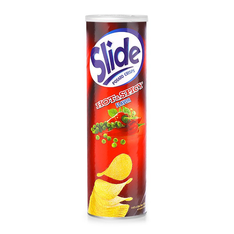 Snack Khoai Tây Slide Đủ Vị Hộp 90G