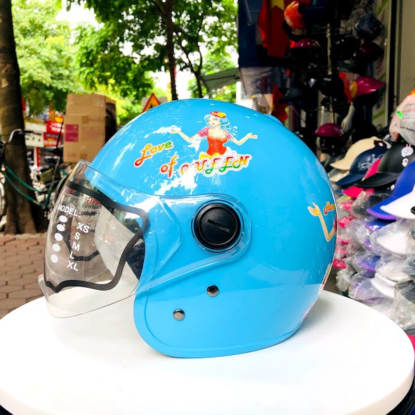 Mũ trùm đầu có kính trong suốt dành cho trẻ em, bé từ 3 đến 10 tuổi chính hãng ATA,AMBY