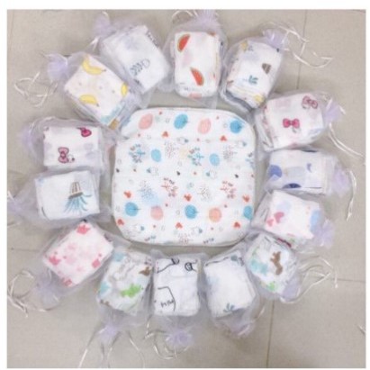 💖💖BIG SALE💖💖Set 10 Khăn Sữa Sợi Tre Xuất Hàn Cao Cấp