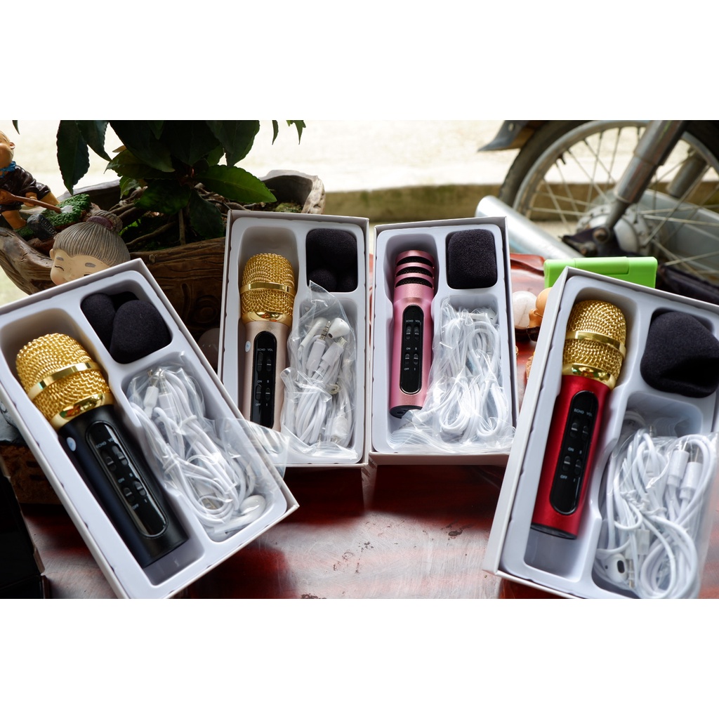 Mic livestream C11 nhỏ gọn thông minh mang đi bất cứ đâu bạn muốn để hát hò vui ca thỏa sức MI00004