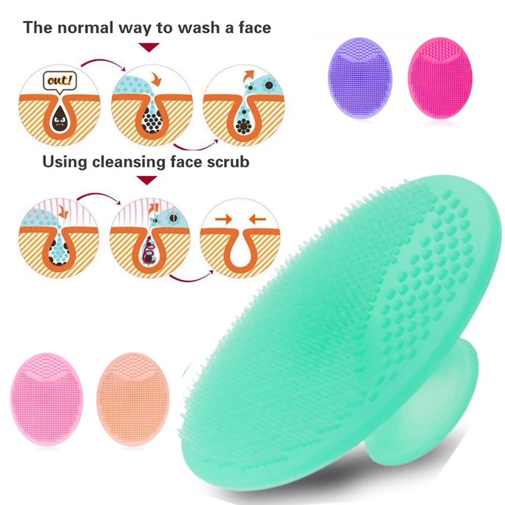 [Hàng mới về] Cọ Rửa Mặt Mini Chống Thấm Nước Tiện Dụng