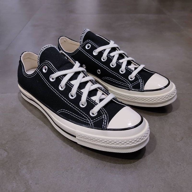 Giày Thể Thao Nam Nữ Đi Học Giá Rẻ CV 1970s, Giày Sneaker Nam Nữ Converse 1970s Đen Trắng Cổ Thấp Thời Trang