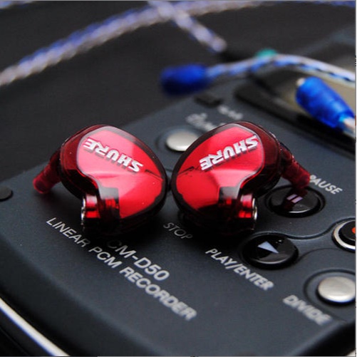 Tai Nghe Nhét Tai Chuyên Nghiệp Shure SE535 RED LTD