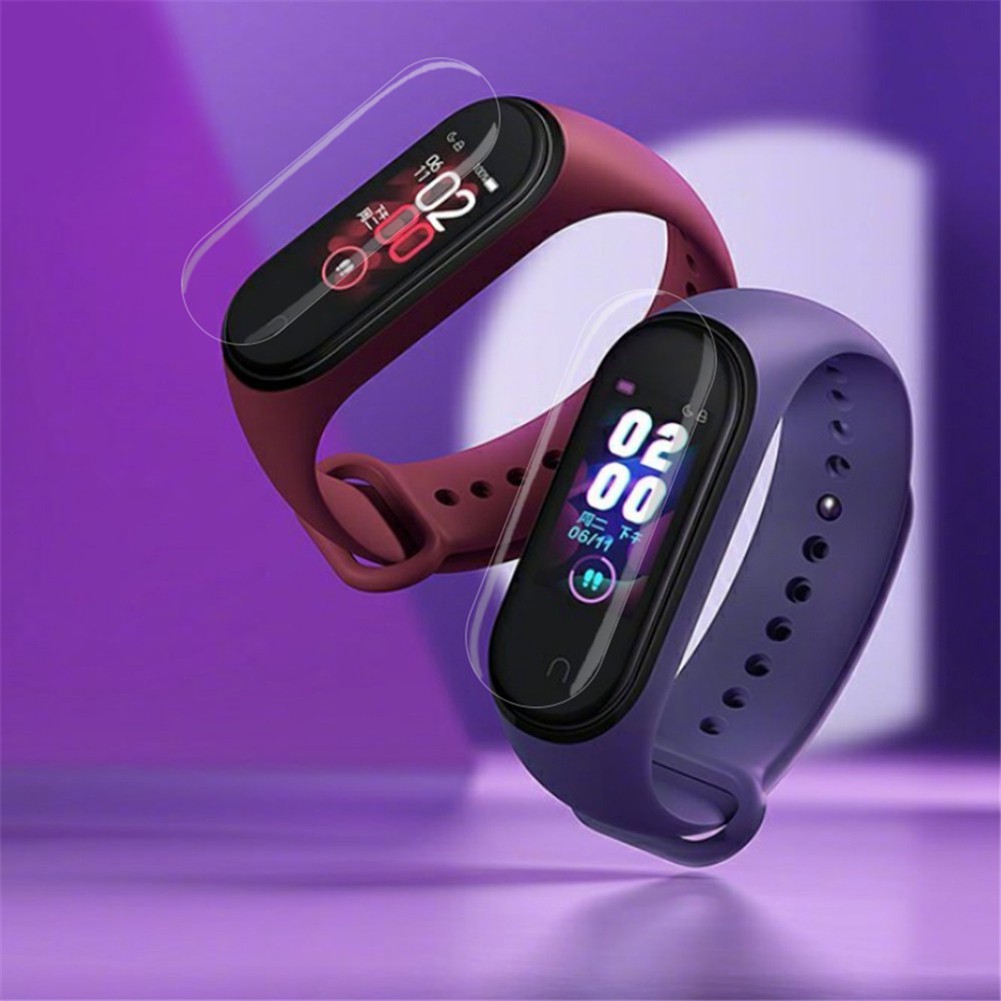 Set 2 Miếng Dán Màn Hình Chống Vân Tay Cho Xiaomi Mi Band 4 K13