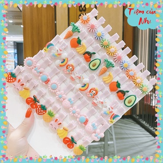 Kẹp tóc cho bé gái nhiều màu lựa chọn phong cách Hàn Quốc Tiệm Của Nhi KTBG