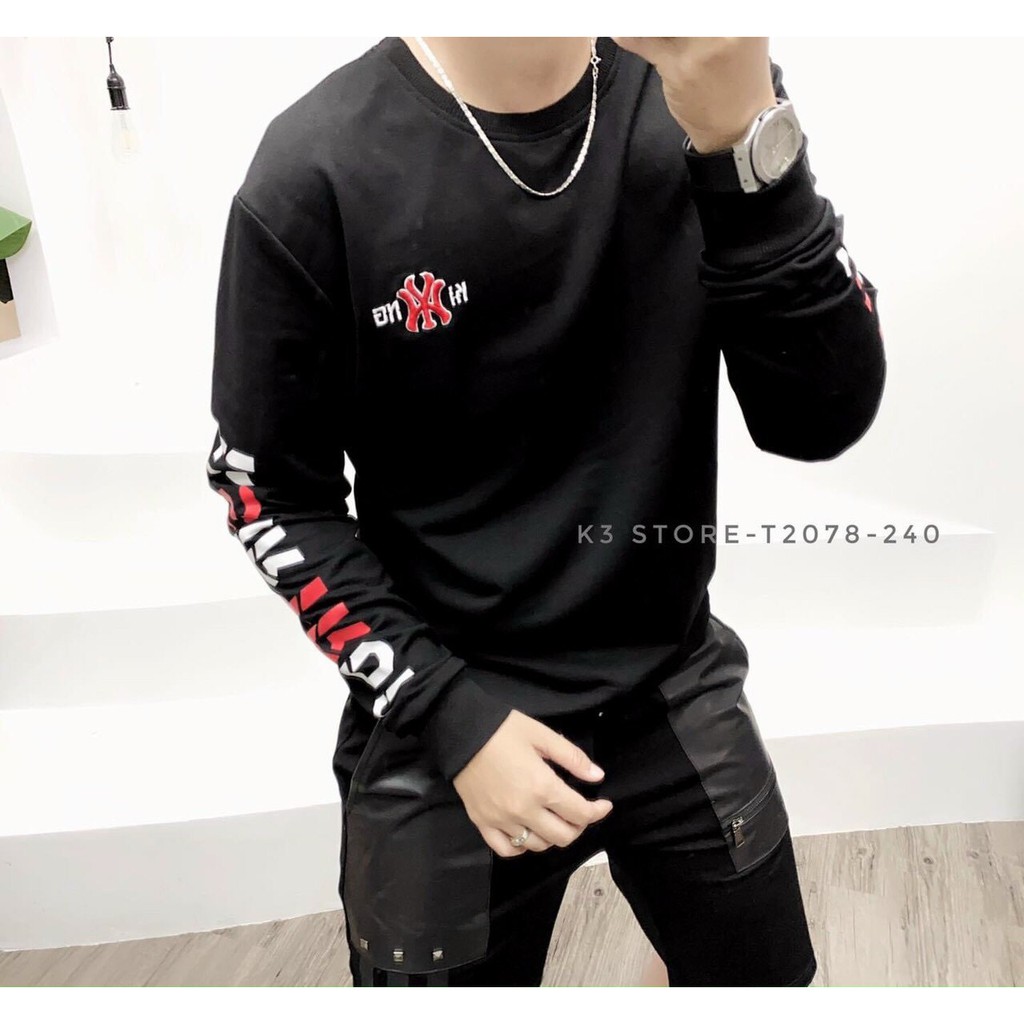 Áo Thun Nam Tay Dài 🔵 𝐅𝐑𝐄𝐄 𝐒𝐇𝐈𝐏 🔵 Áo Phông Nam Đẹp Vải Thun Co Giãn Thời Trang Hpfashion - Atnhp014 | BigBuy360 - bigbuy360.vn