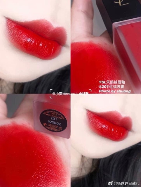 💋 Son kem mini YSL màu 201, 216, 617 - mini 3ml 💋