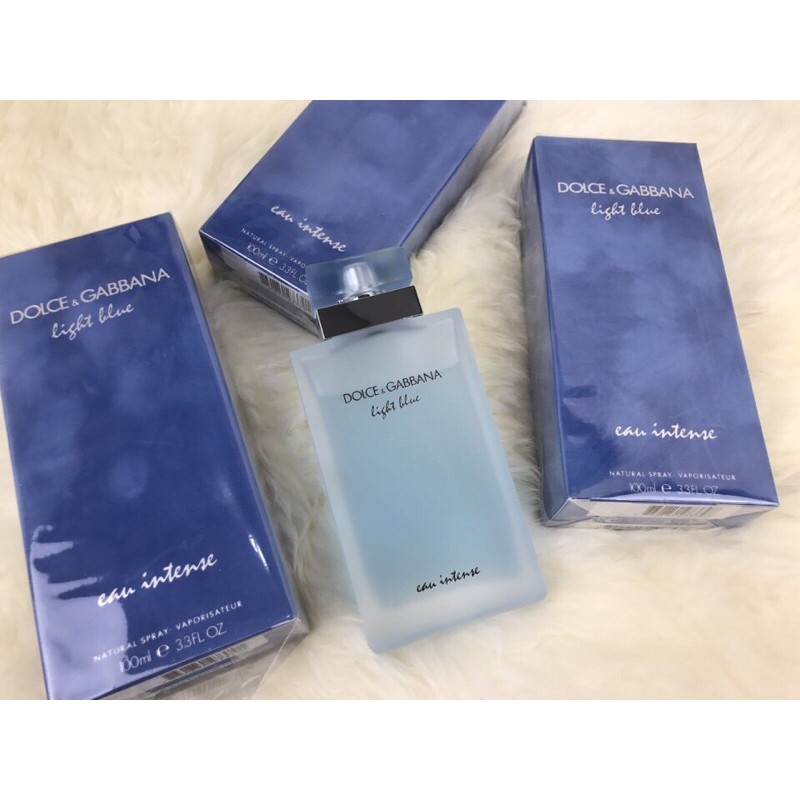 DOLCE&GABBANA LIGHT BLUE EAU INTENSE EDP 100ml