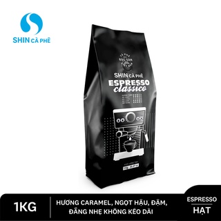 Cà phê espresso classico - shin cà phê - cà phê pha máy - gói 1kg