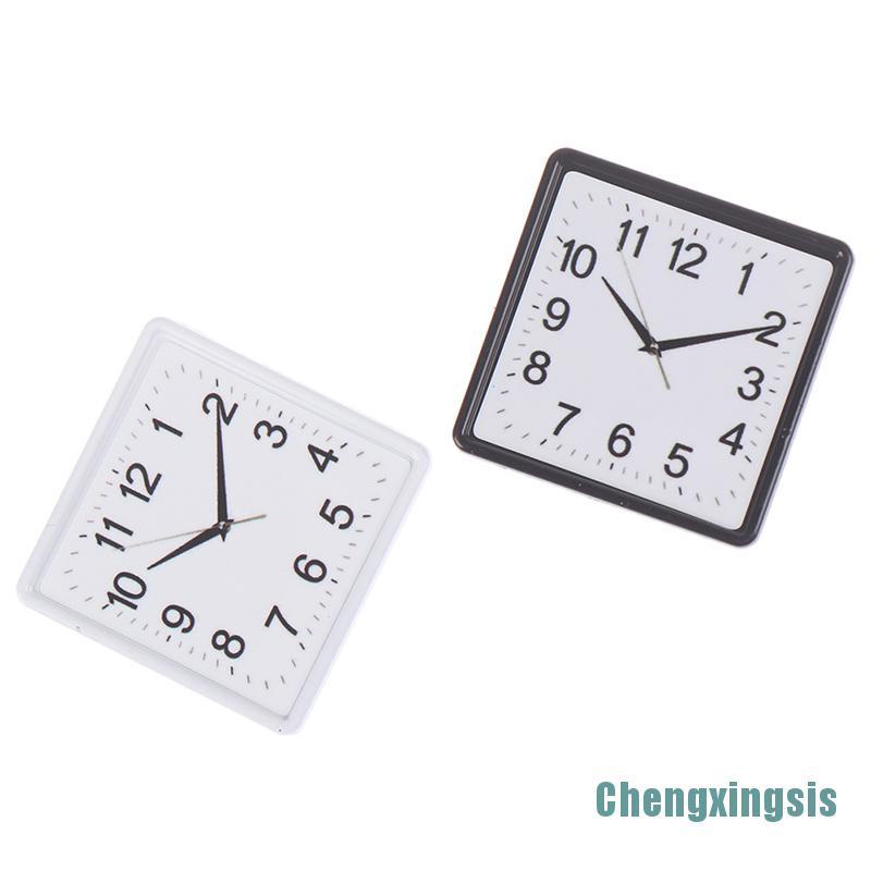 Đồng Hồ Treo Tường Mini Tỉ Lệ 1: 12 Dùng Để Trang Trí Nhà Búp Bê