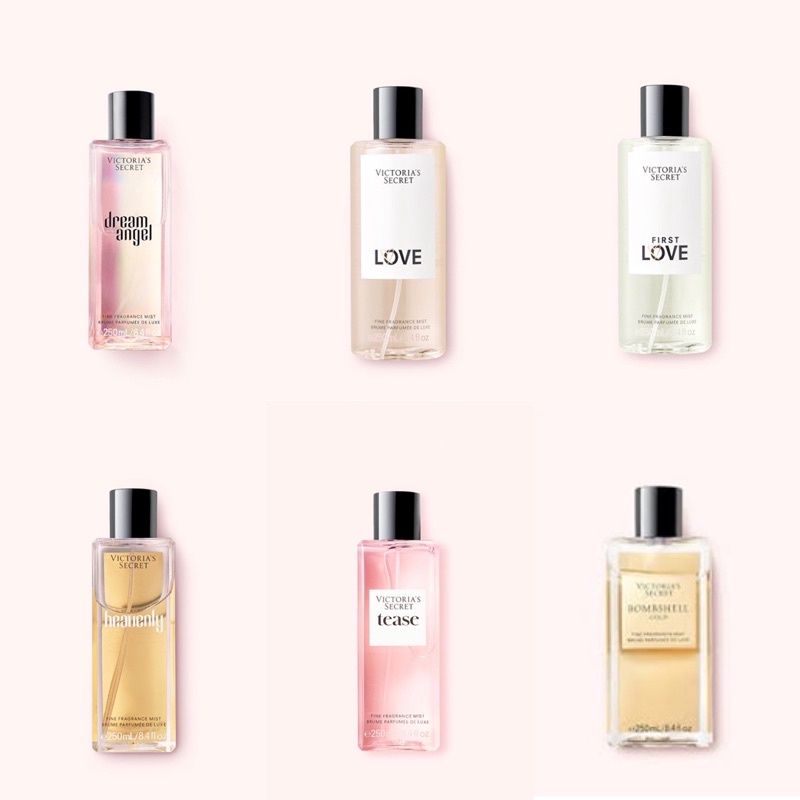 [🇺🇸Bill Mỹ] Xịt thơm body mist Victoria’s Secret nước hoa Fragrance Mist | Thế Giới Skin Care