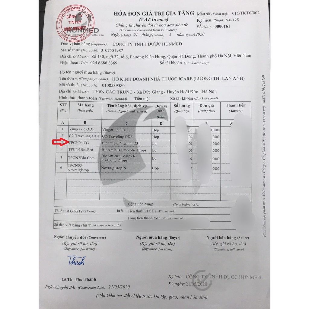 Bioamicus Vitamin D3 Nhập Khẩu Chính Hãng - Tăng khả năng hấp thu canxi cho xương chắc khỏe, chống còi xương