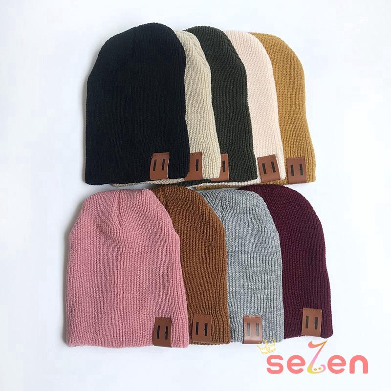 Nón len giữ ấm phong cách Hàn Quốc hợp thời trang dành cho các bé