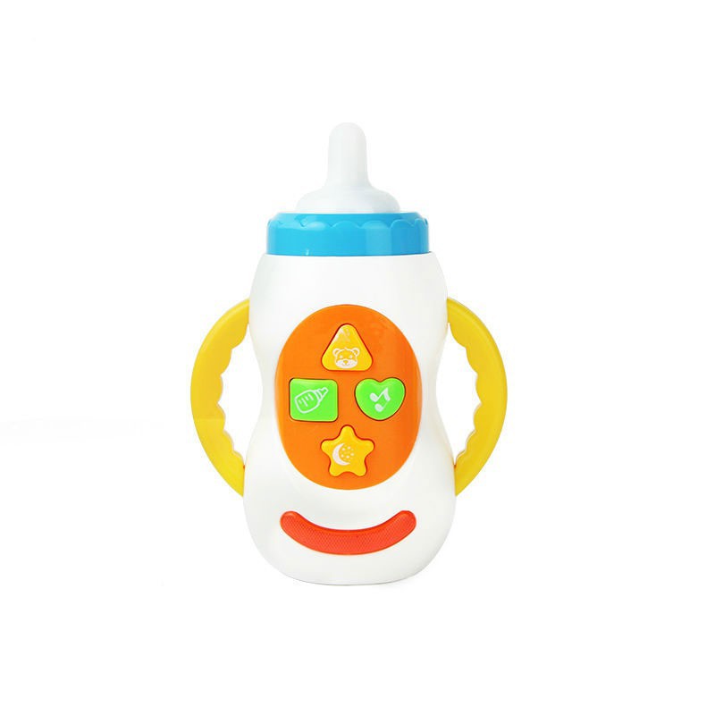 Đồ chơi bình sữa coolplay có đèn và nhạc làm đồ chơi giáo dục cho bé