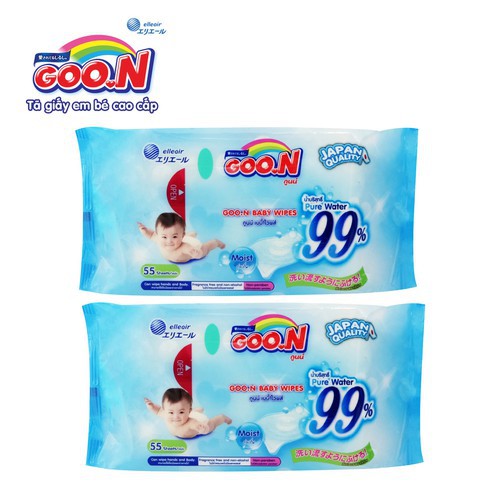 Khăn giấy ướt Goon 55 tờ