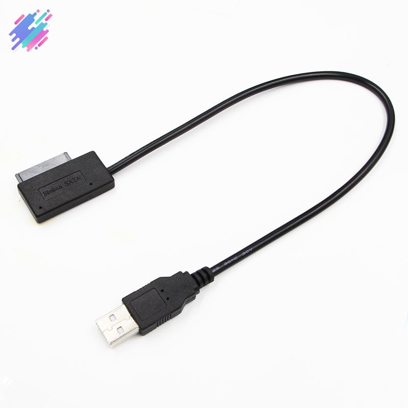 Dây cáp chuyển đổi 7+6 13Pin Slim SATA sang USB CD DVD Rom tiện dụng chất lượng cao