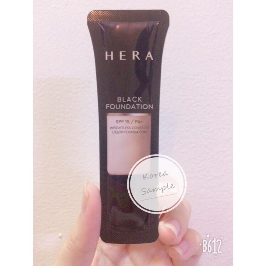 Sample kem nền siêu che khuyết điểm đẹp ko tỳ vết Hera Foundation