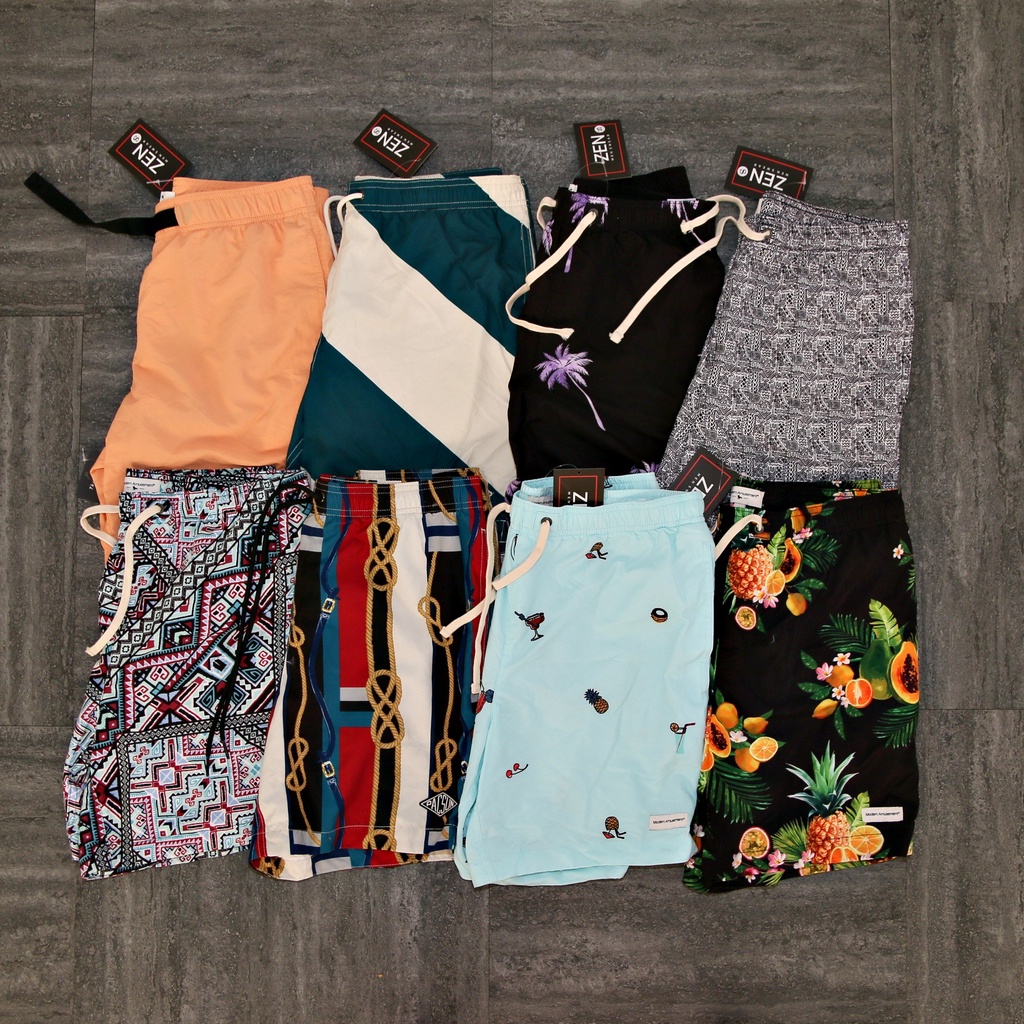 Quần Short Đi Biển Nam Pacsun Xuất Mỹ Dư Xịn