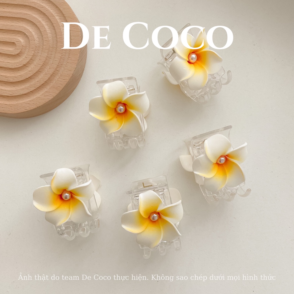 [Mã SKAMCLU8 giảm 10% cho đơn từ 100K] Búi tóc nụ hoa, chun buộc tóc hình nấm De Coco