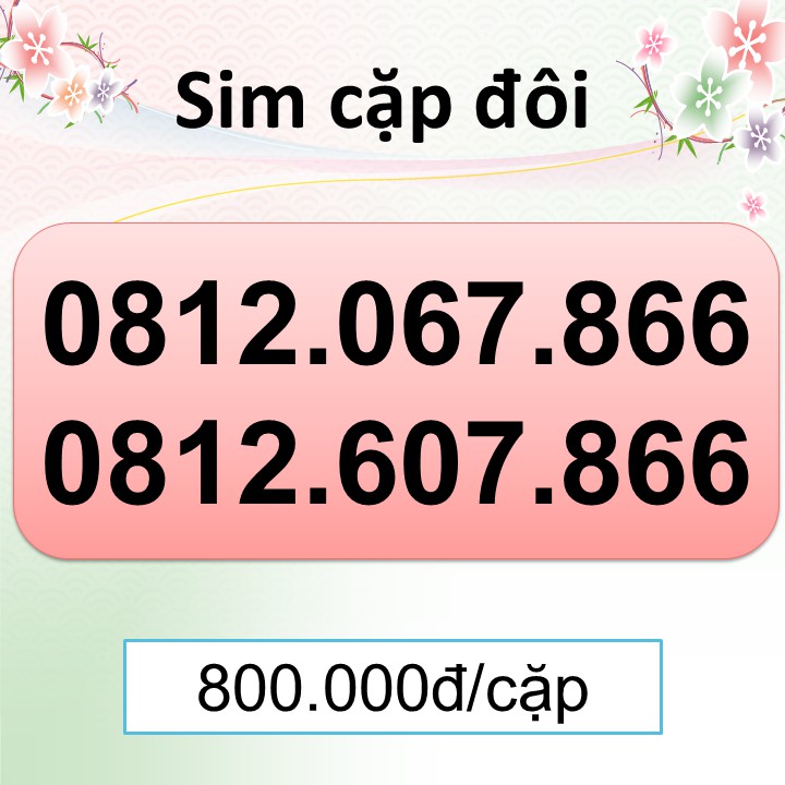 Sim cặp đôi sim tình nhân