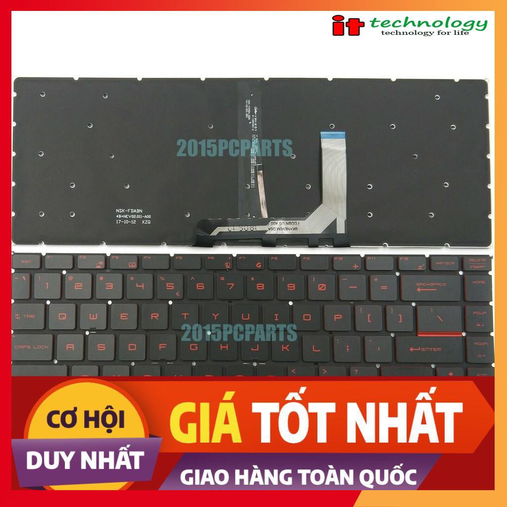 🎁 Bàn phím Laptop MSI GS65 👉 GS65 Stealth GS65VR MS-16Q2