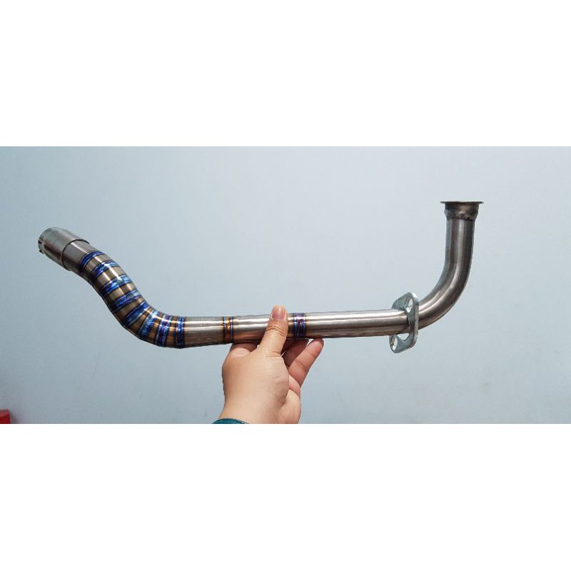 Cổ pô titan cho Vario/ SHVN/ Airblade