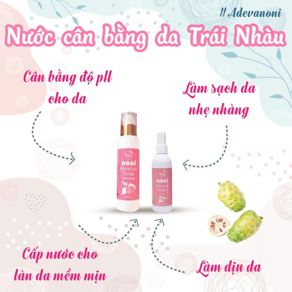 Toner, Nước Hoa Hồng Cấp Nước Dưỡng Ẩm Cho Mọi Loại Da- Adeva Noni 120ml | BigBuy360 - bigbuy360.vn