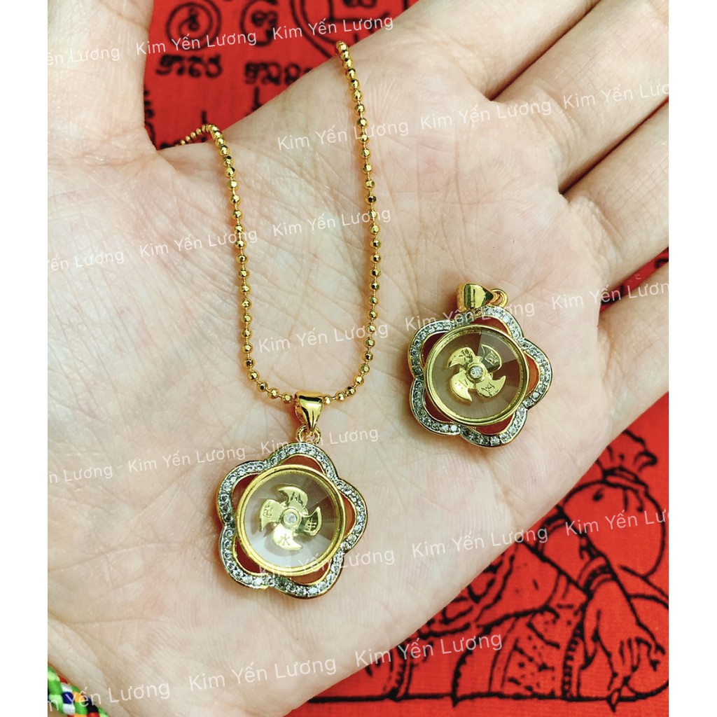🎀 Dây Chuyền Hoa Lưỡi Hái Đính Đá Cao Cấp Thái Lan 🎀