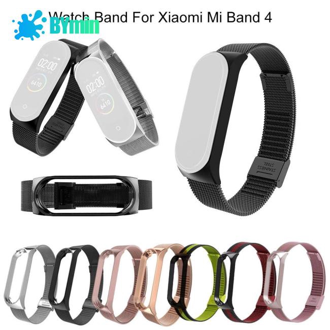 Dây đeo có khung cho đồng hồ thông minh Xiaomi Mi Band 4 -TQ