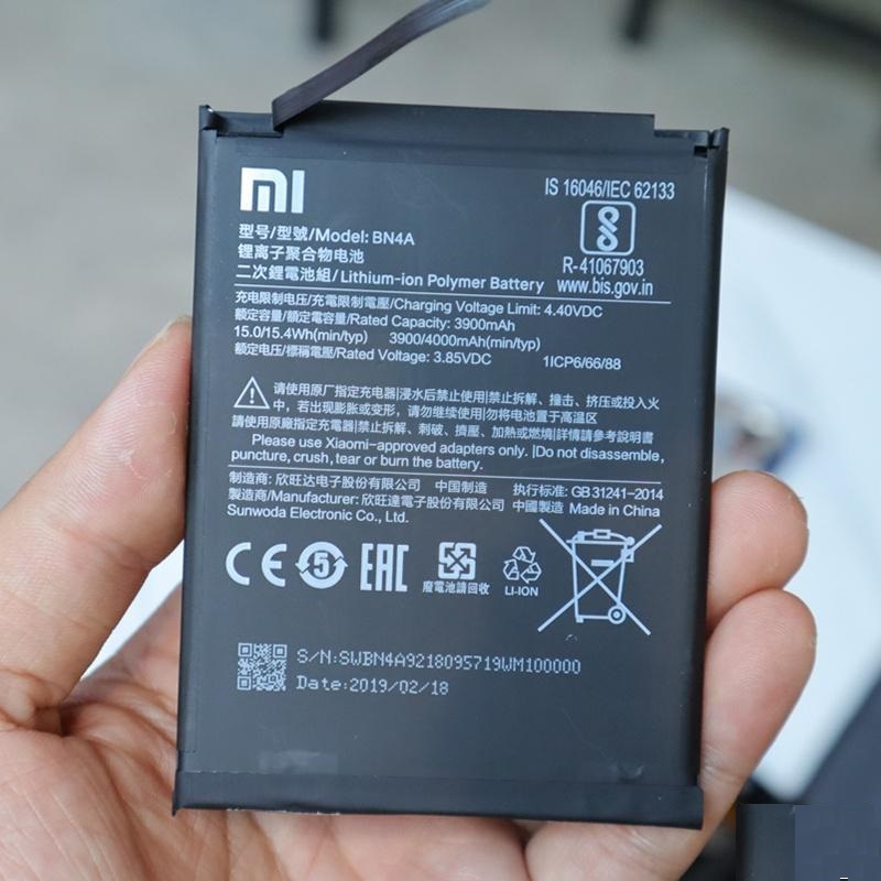 Pin Xiaomi Redmi Note 7/ Note 7 Pro BN4A zin bảo hành đổi mới