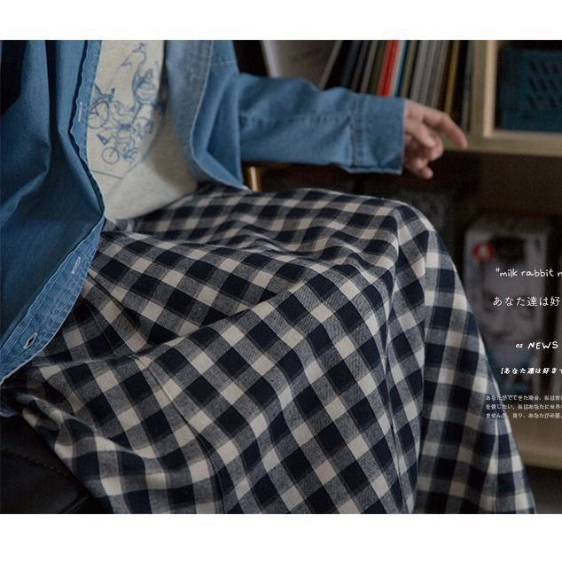 [QUÀ TẶNG DÂY BUỘC TÓC BẠN NHÉ]Chân váy dài thô phong cách VINATAGE, chân váy kẻ ô kiểu dáng Hàn Quốc phù hợp đi chơi đi | BigBuy360 - bigbuy360.vn