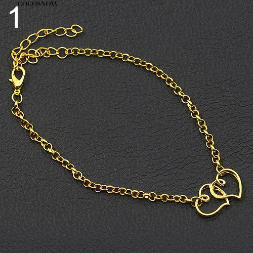 Lắc chân hình trái tim xinh xắn dễ thương dành cho nữ | BigBuy360 - bigbuy360.vn