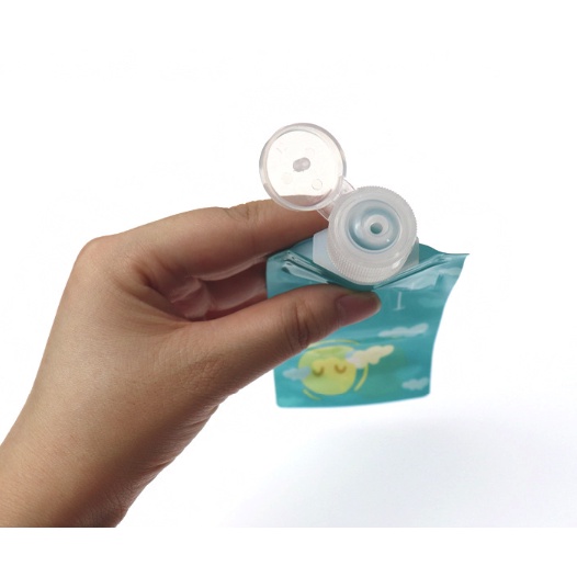 Túi Chiết Mỹ Phẩm/ Dầu Gội 100ml Nhiều Hoạ Tiết Cho Du Lịch H232