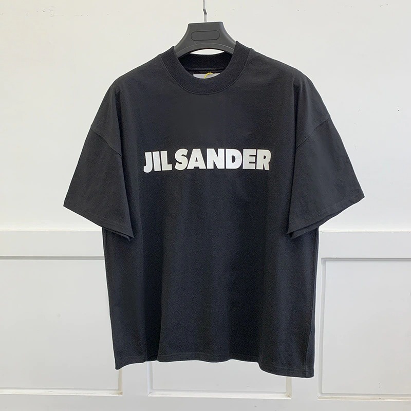 Áo Thun Tay Lỡ Jil Sander, Áo phông nam nữ form rộng 100% cotton | BigBuy360 - bigbuy360.vn