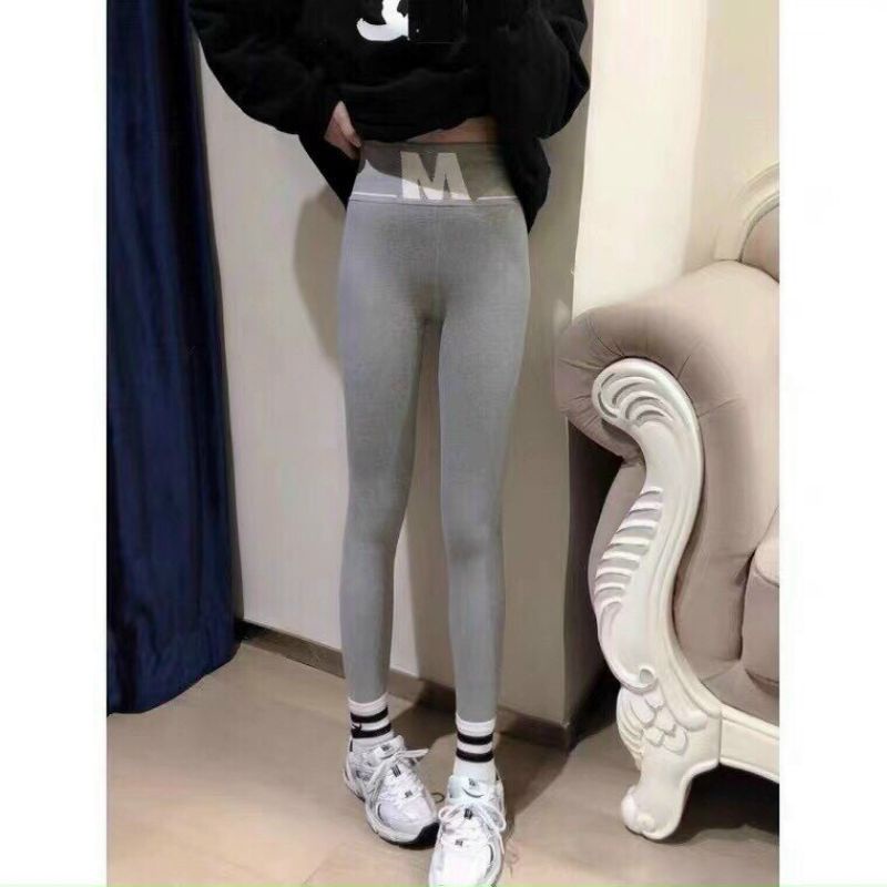 Quần legging cạp chữ M hàng QC