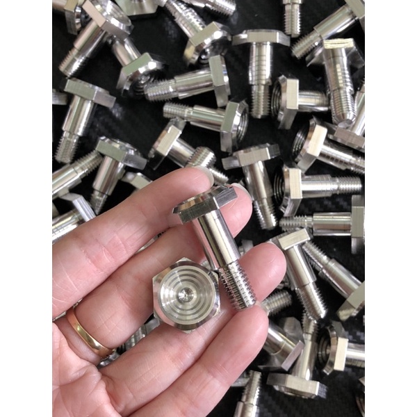 Ốc chân chống mẫu thái inox 304 dành cho HONDA-YA