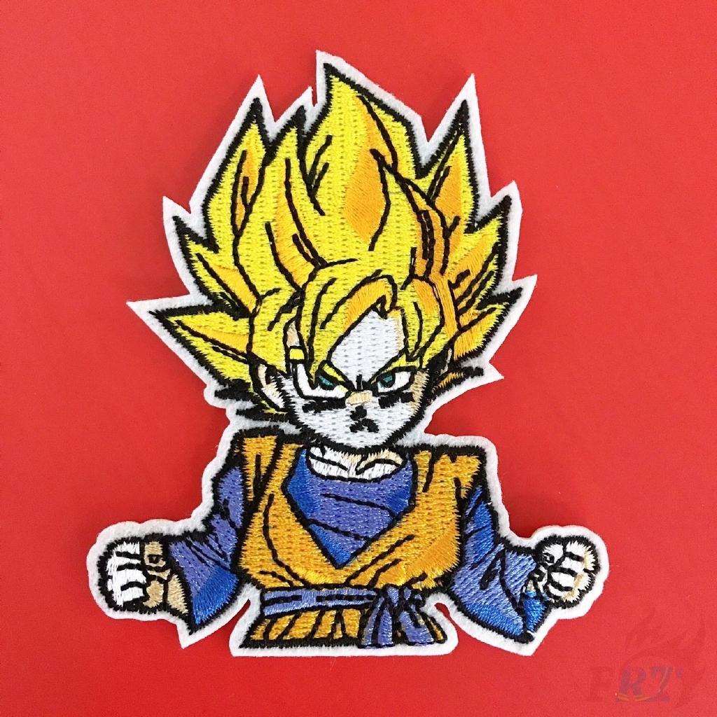☸ Anime：DRAGON BALL S-1 Patch ☸ 1Pc Son Goku Diy Sew On Iron On Patch