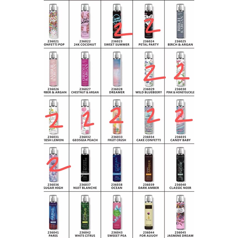 Xịt Body Victoria's Fleur 236ml HÀNG CỰC MỚI