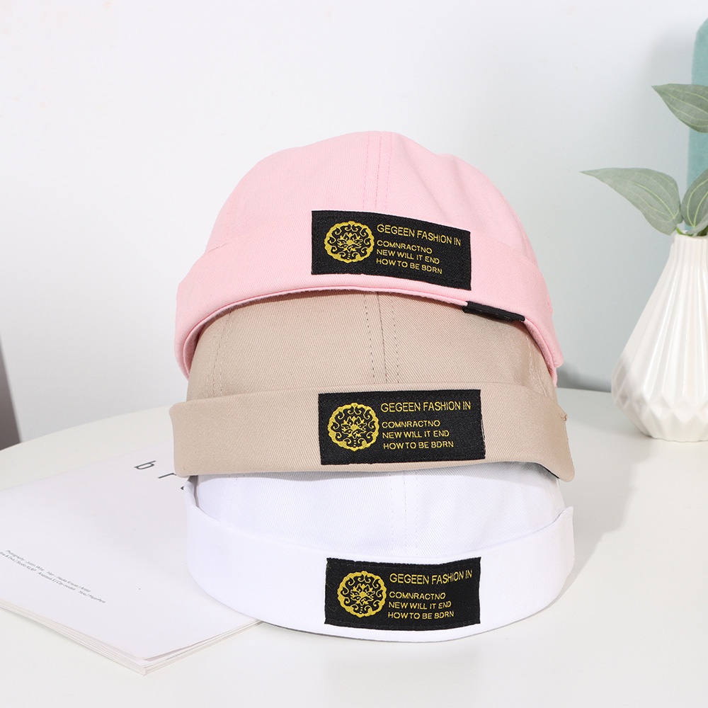 Nón Lưỡi Trai Cotton Không Vành Phong Cách Hip Hop Cổ Điển Có Thể Điều Chỉnh Cho Nam Nữ