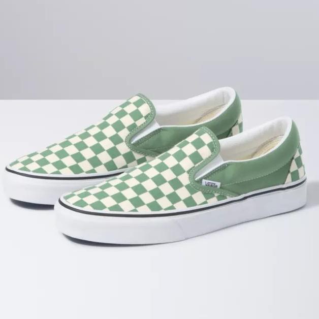 Giày Lười Vans Chính Hãng Màu Xanh Lá Thời Trang Cho Nam Và Nữ Y93B
