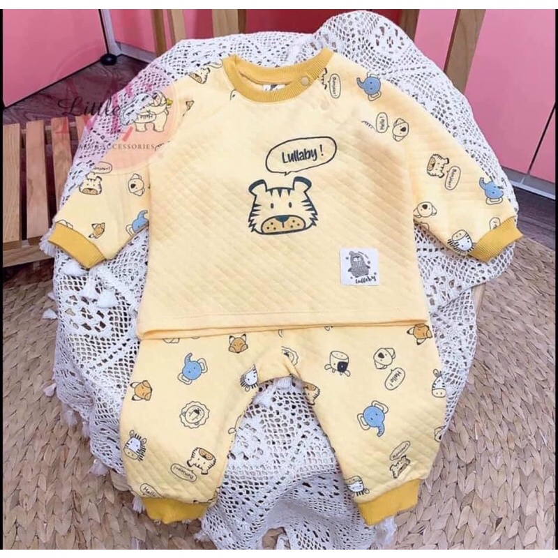 Bộ quần áo chần bông Lullaby cao cấp