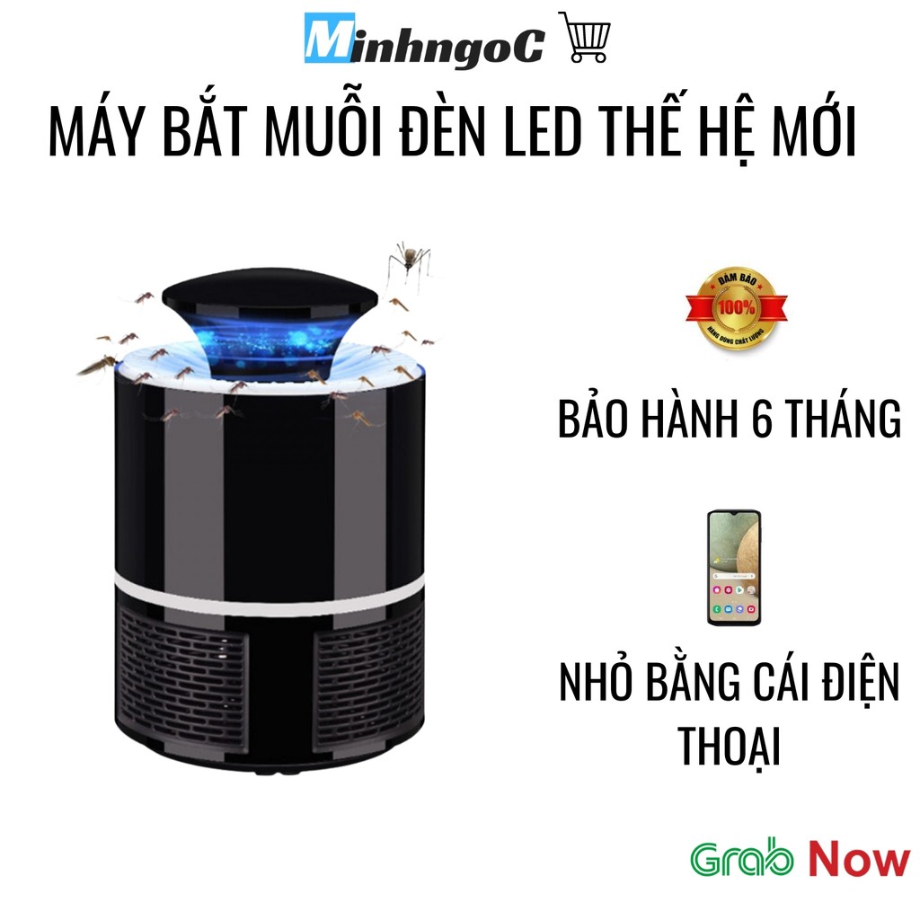 Máy bắt muỗi Mosquito Killing có đèn led thế hệ mới, máy thu hút côn trùng bay, đèn bẫy muỗi  - Siêu Thị Minh Ngọc