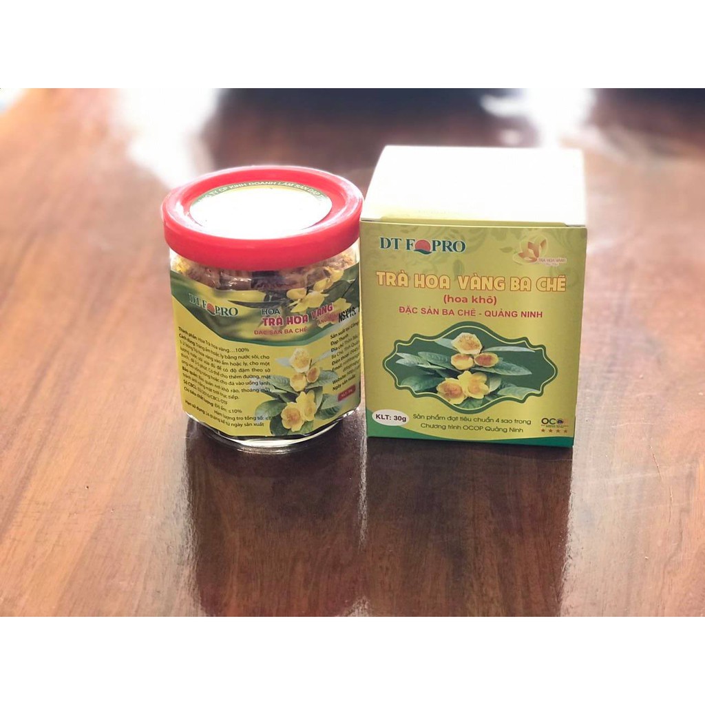 Trà Hoa Vàng Ba Chẽ thượng hạng - ngừa ưng thư, điều trị huyết áp, mỡ máu | BigBuy360 - bigbuy360.vn