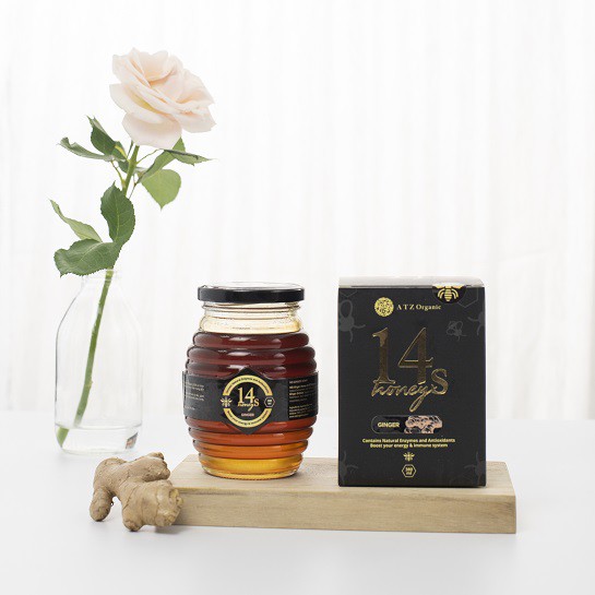 Mật Ong tinh chất thảo dược 14S Honey Hũ 380ml