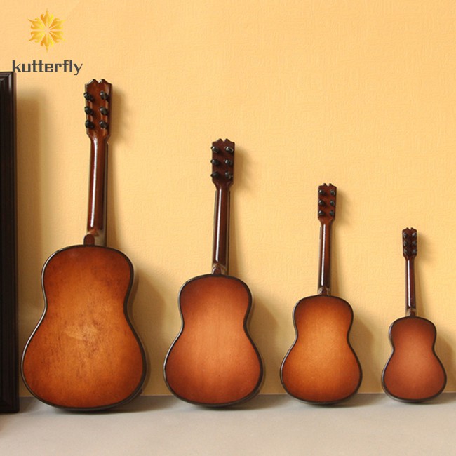 Đàn Ghi Ta Mini Bằng Gỗ Xinh Xắn