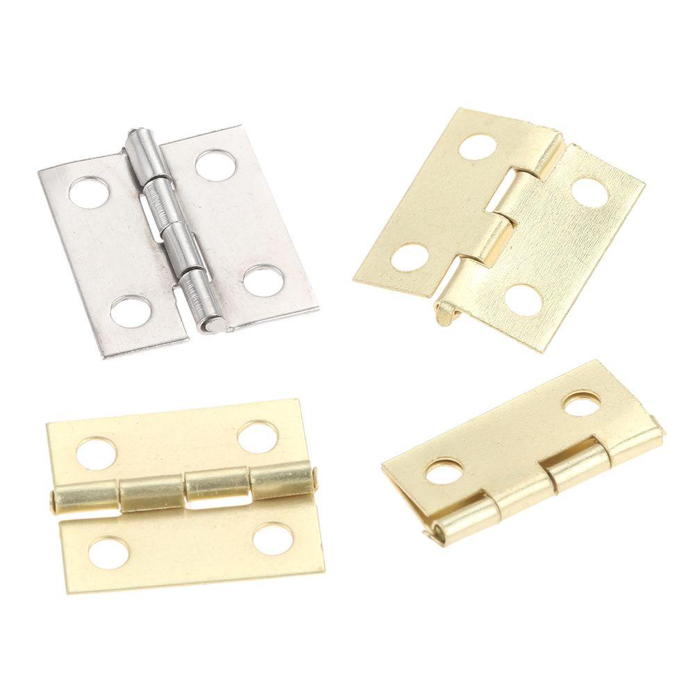 PISTA Set 50 Bản Lề Mini Hỗ Trợ Cho Tủ Đồ Nội Thất / Tủ Chén