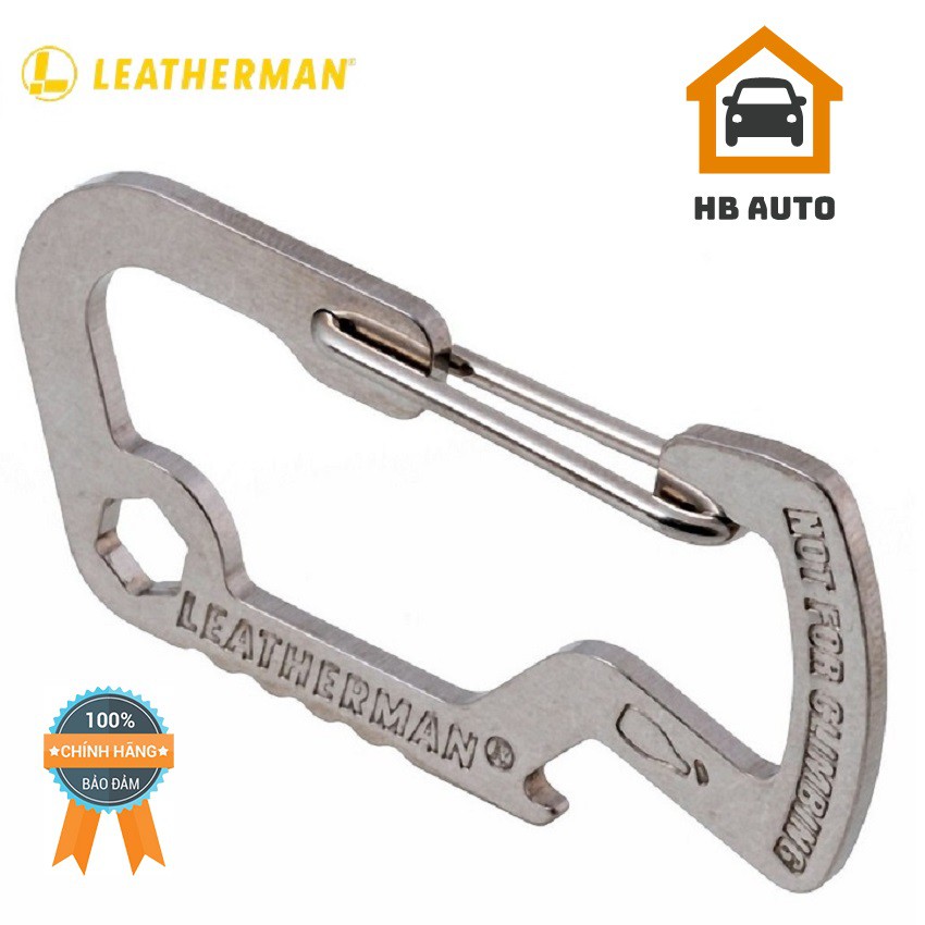 Móc Khóa Đa Năng LEATHERMAN Carabiner Accessory Hàng Chính Hãng tích hợp mở bia và vặn ốc lục giác ..vv