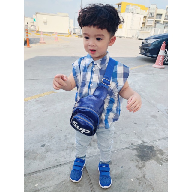 Sơmi không tay 2 màu