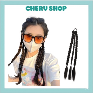 Tóc giả nữ đẹp cột tết rít thay đổi mẫu tóc hot hit