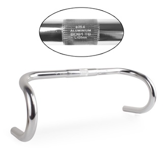 tay lái ghi đông xe đạp lòng chảo ghi đông sừng bò cho xe Fixed Gear 25.4